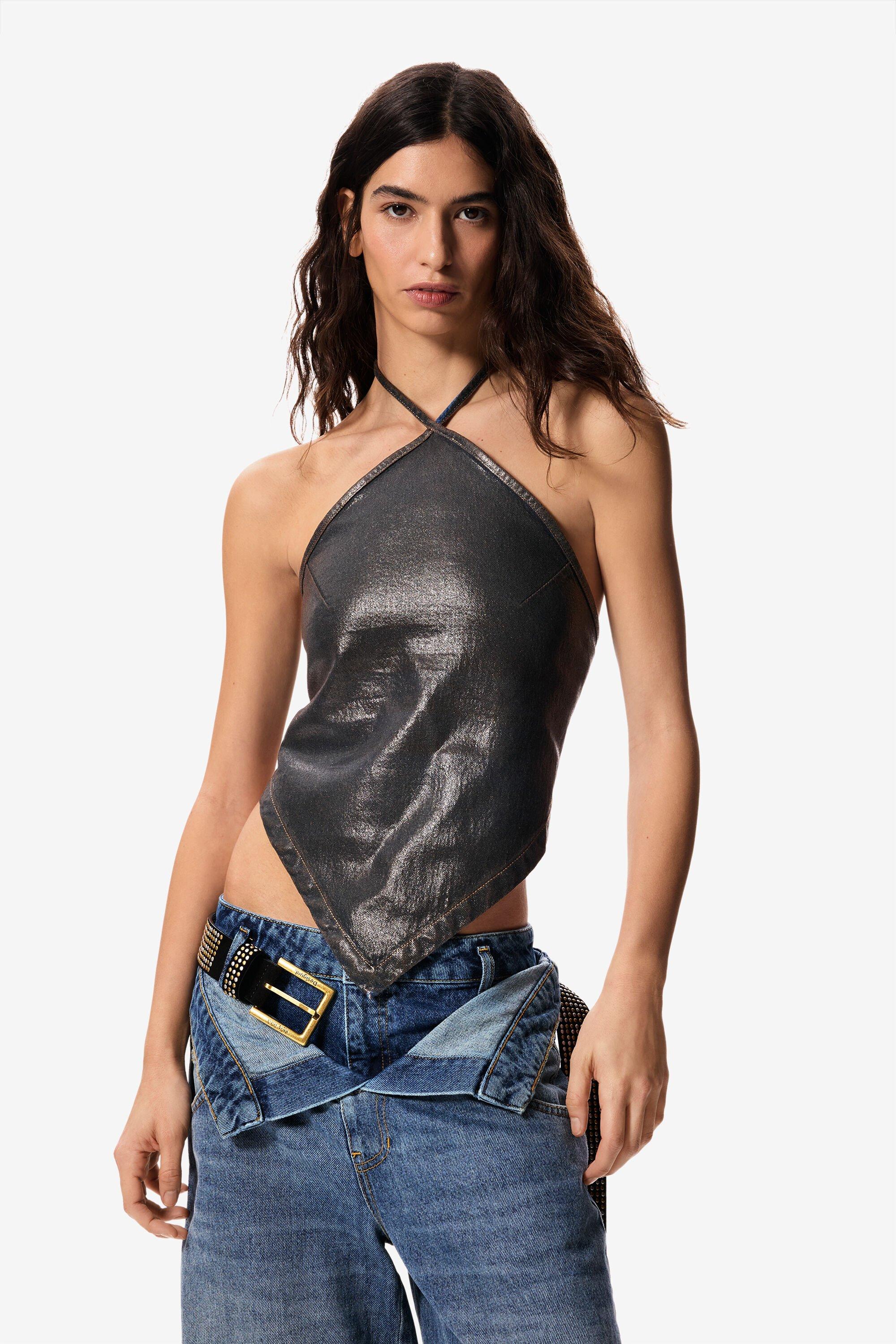 Sleeveless blouse masha popova by DESIGUAL