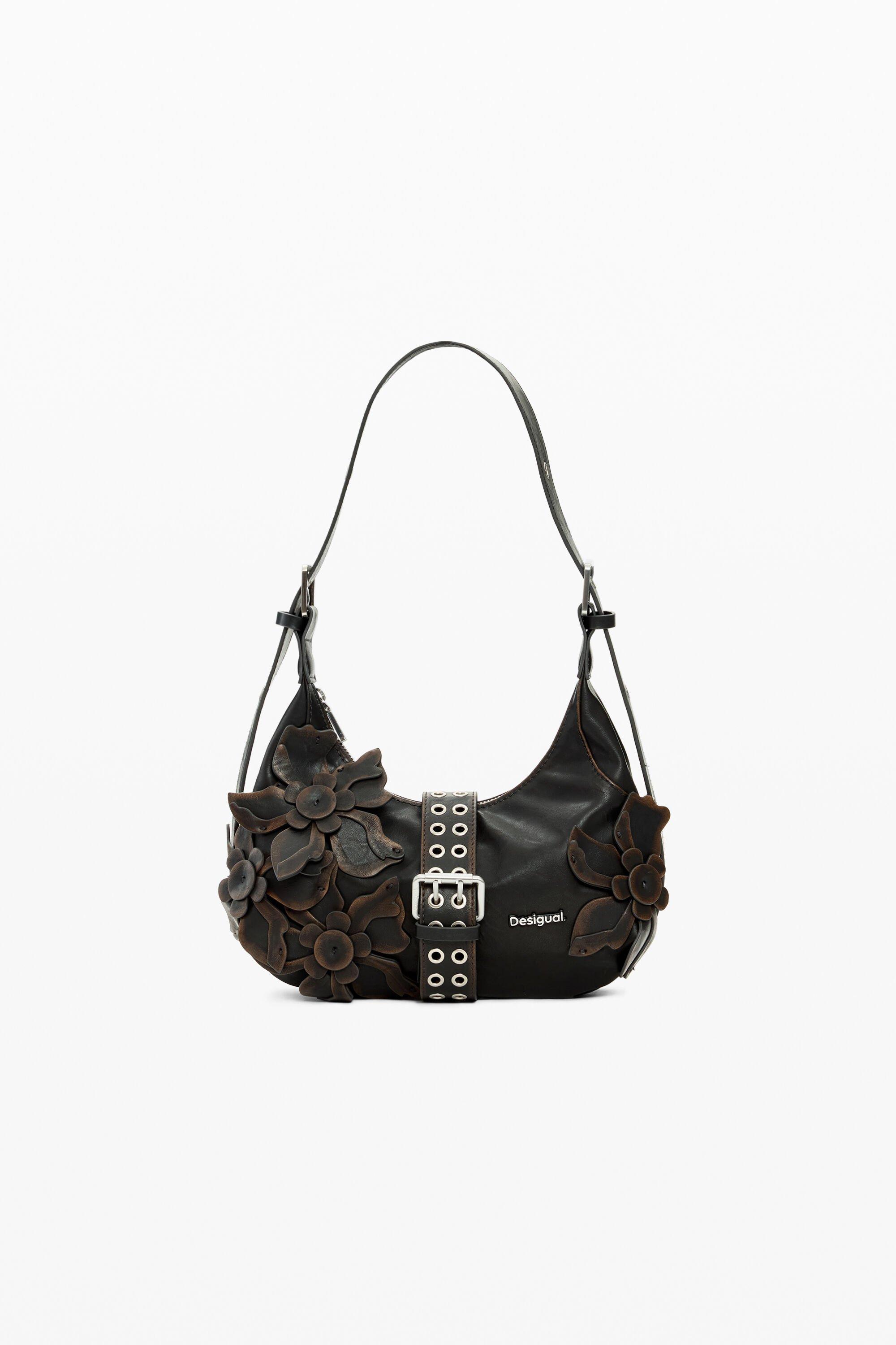 Small bag flower appliqués by DESIGUAL