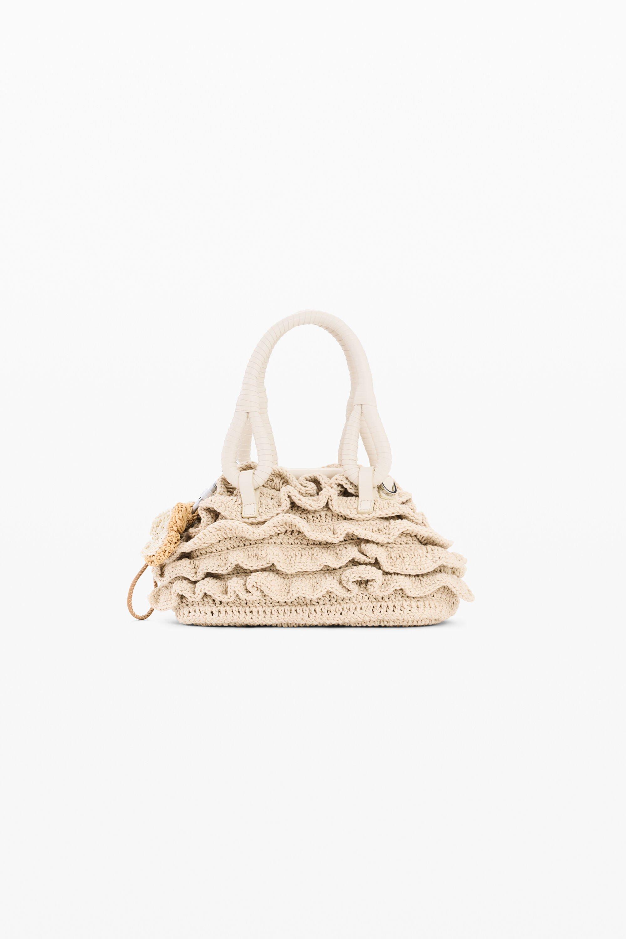 Small crochet flower bag by DESIGUAL