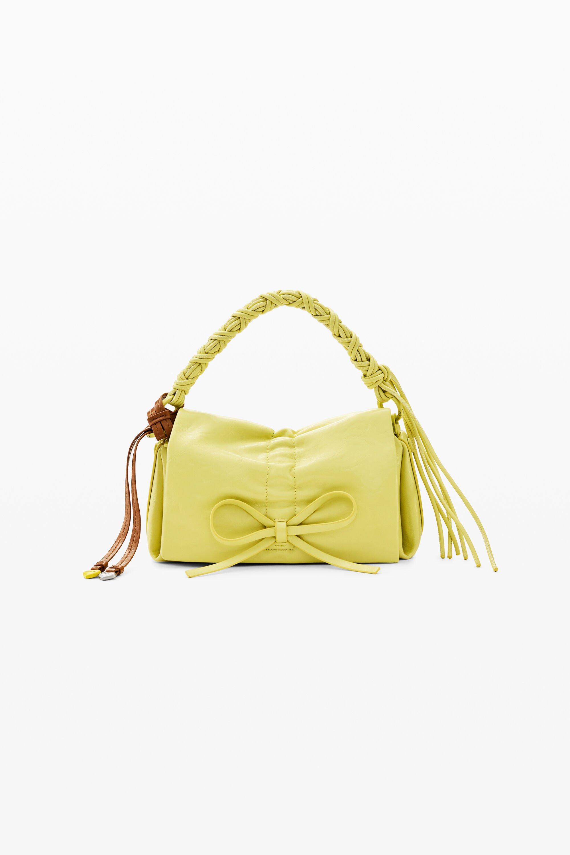 Small shiny bow bag by DESIGUAL