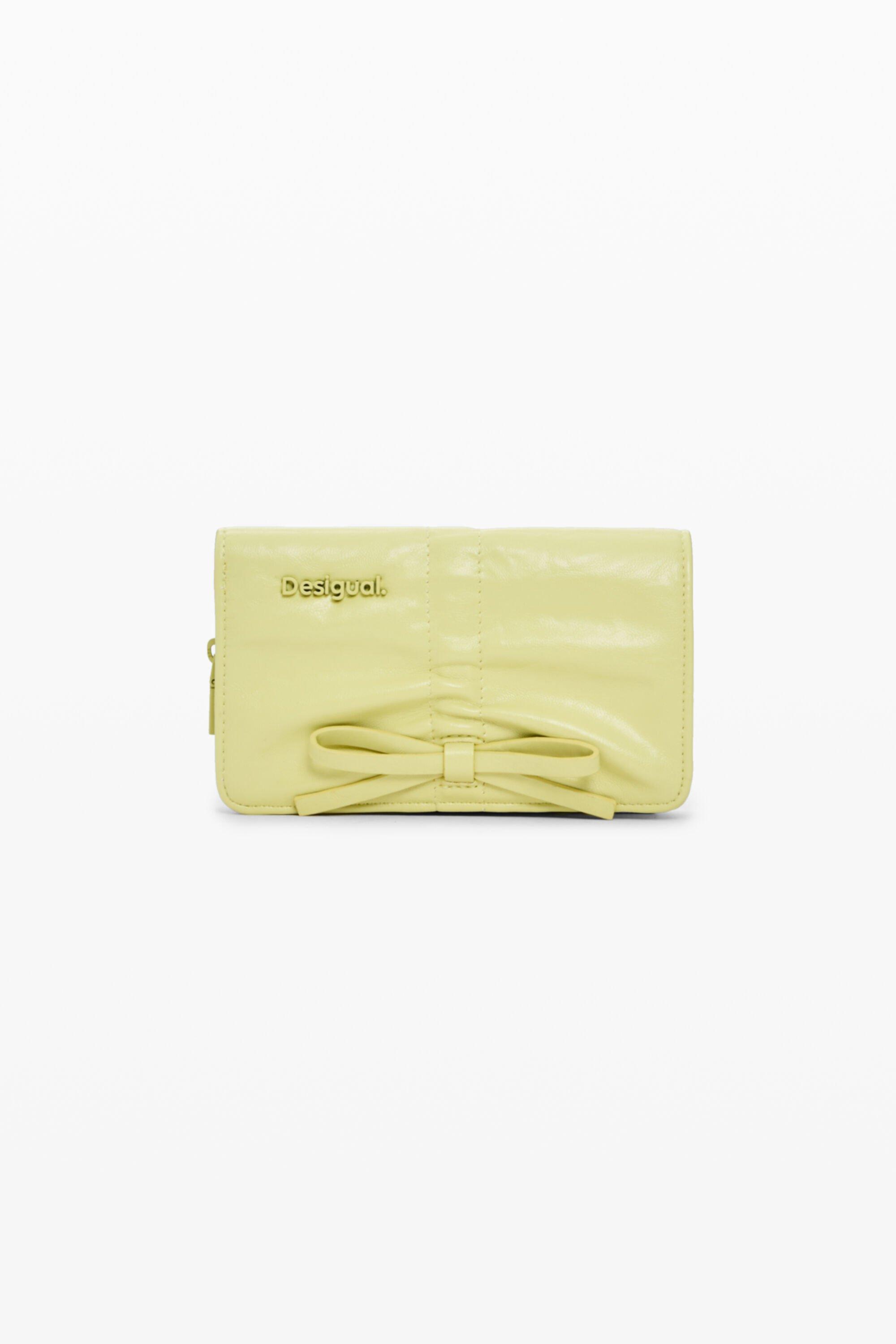 Small wallet with shiny bow by DESIGUAL