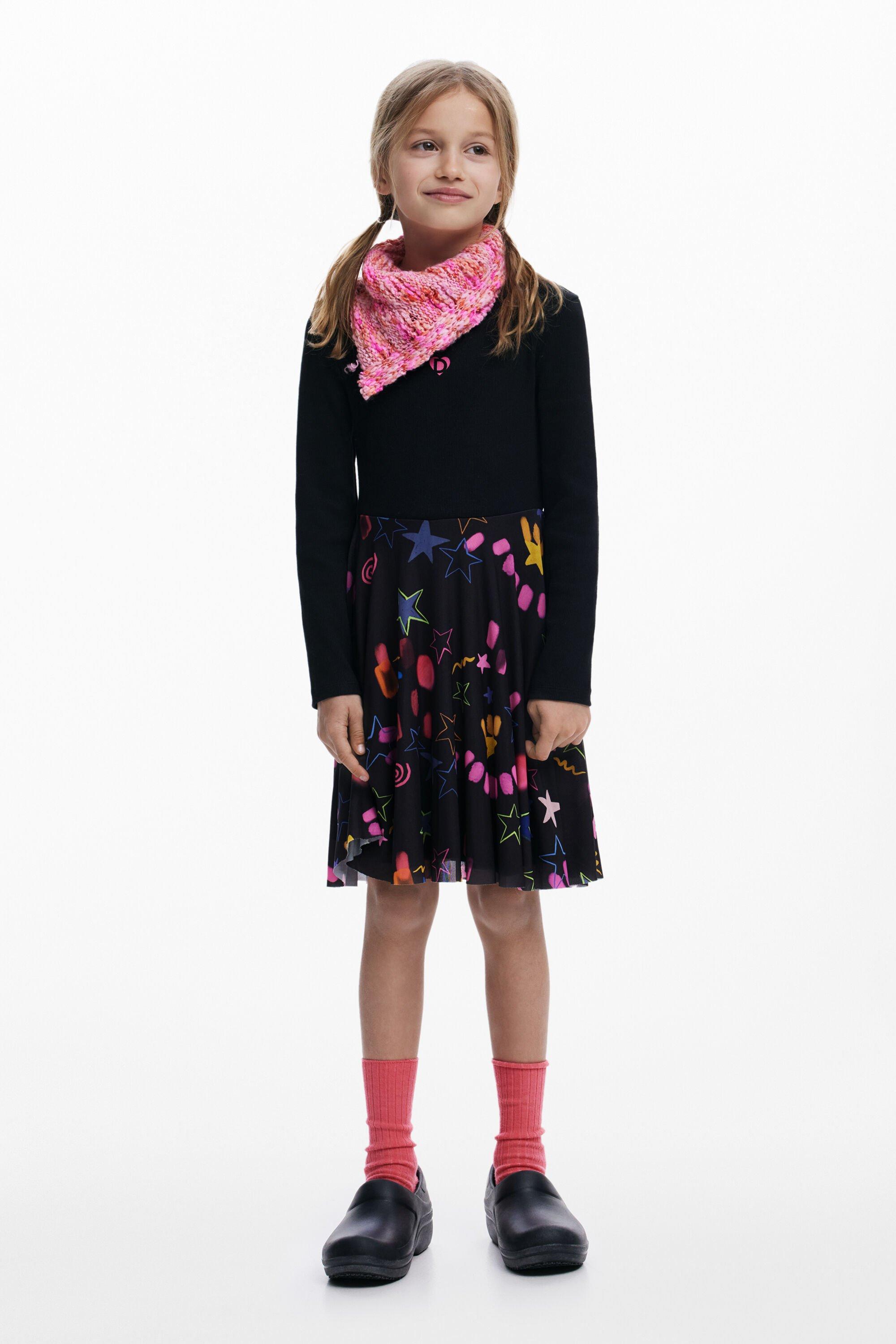 Star-patterned dress by DESIGUAL
