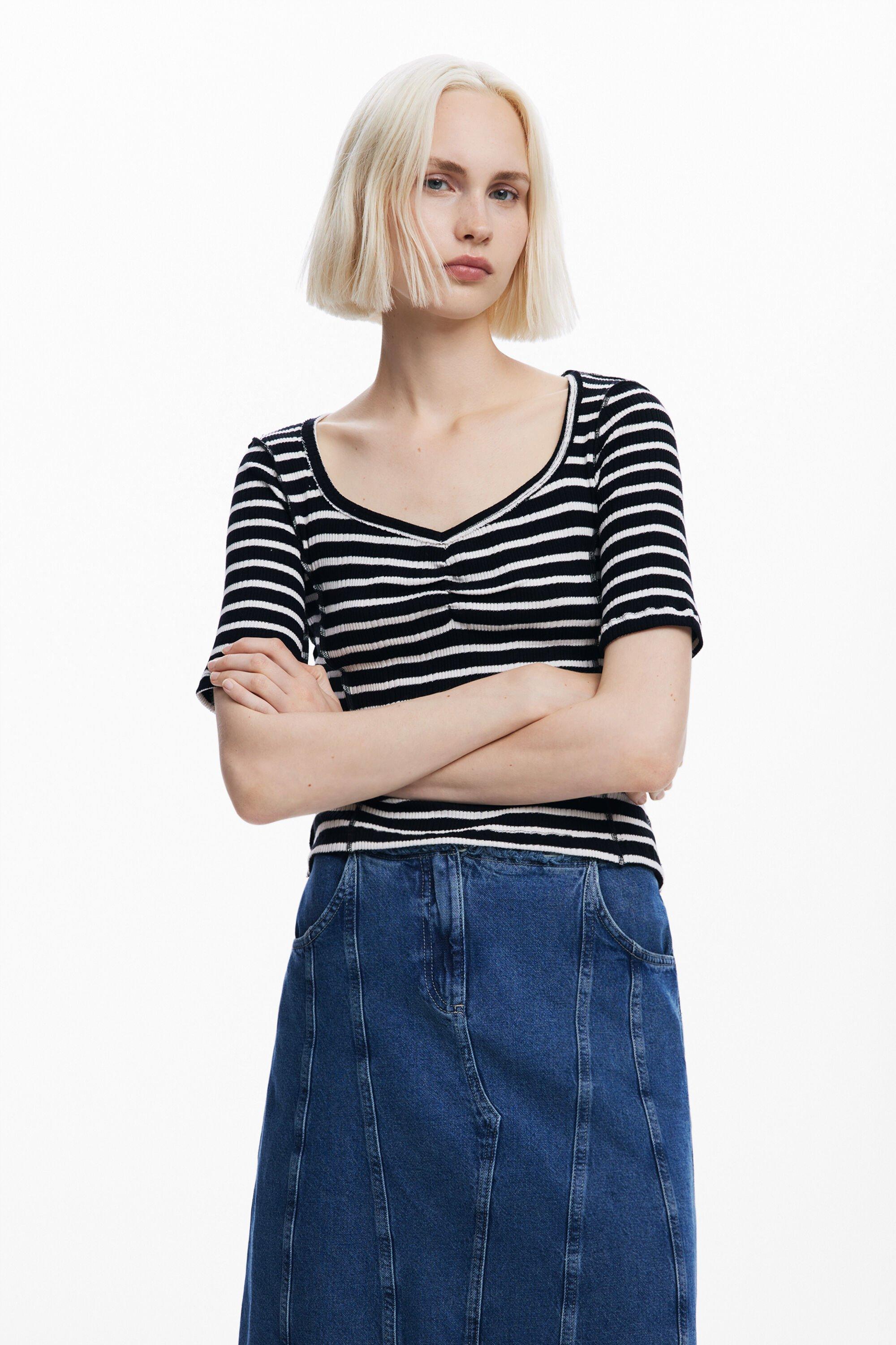 Striped T-shirt by DESIGUAL
