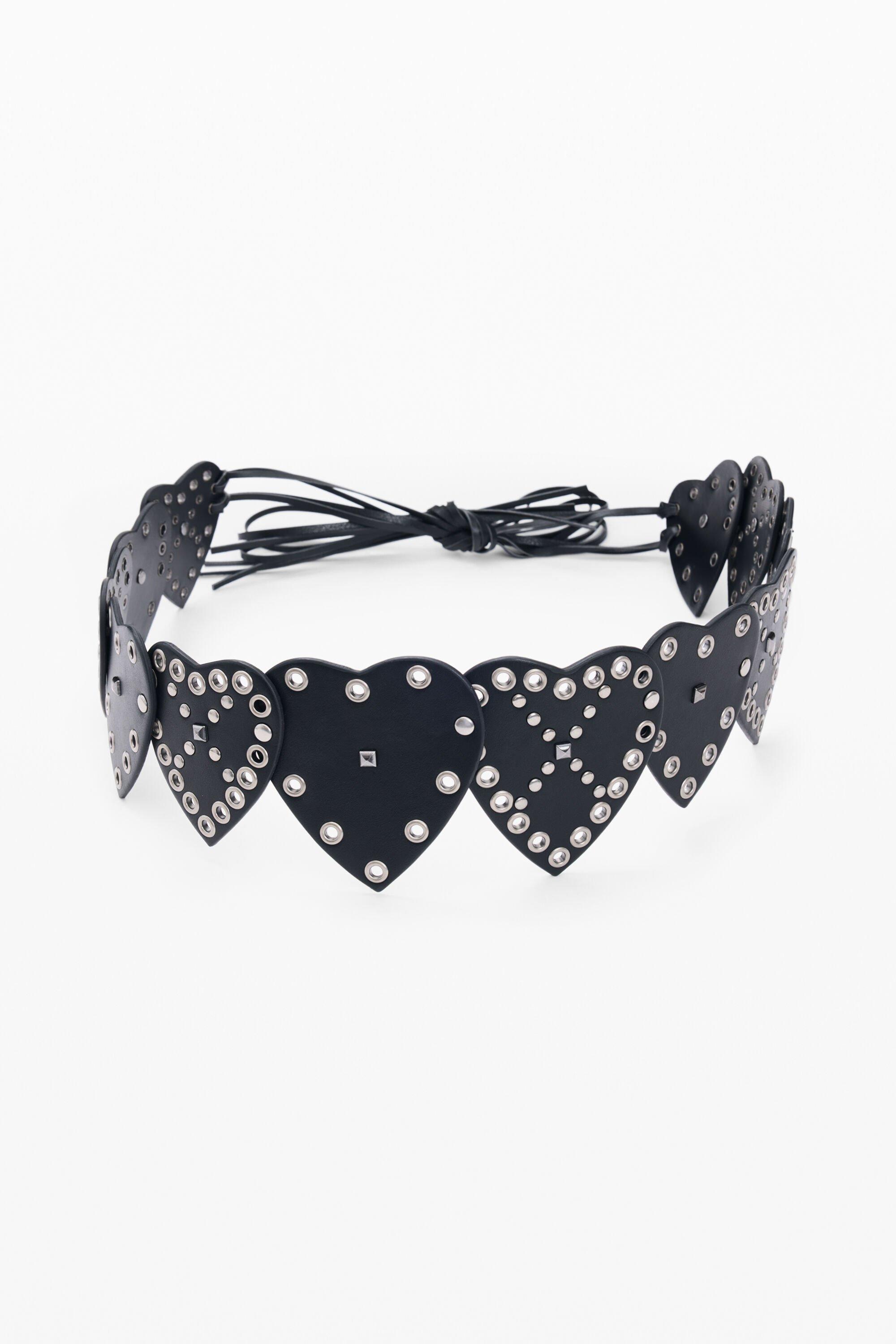 Studded belt hearts by DESIGUAL