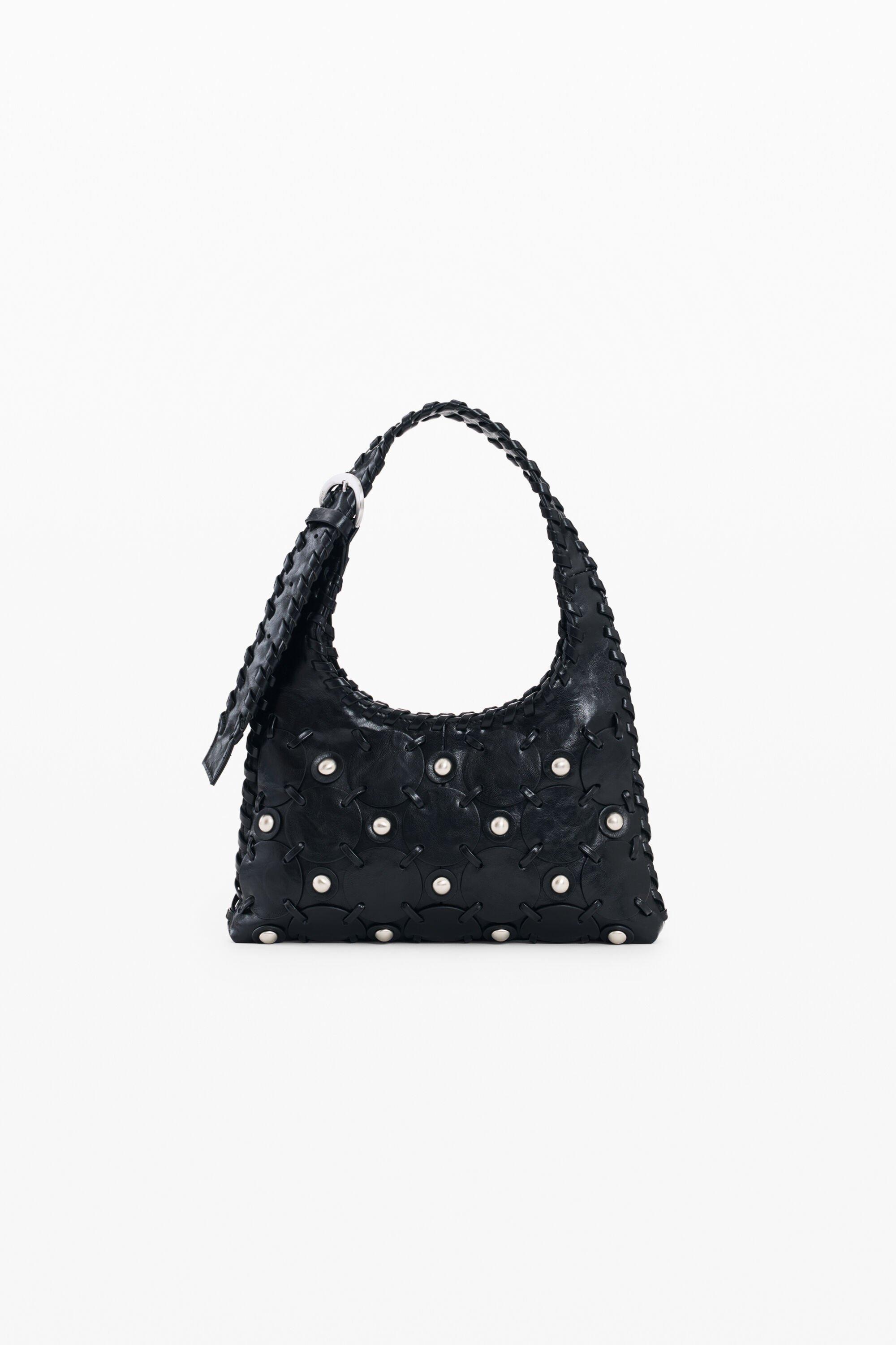 Studded faux leather bag by DESIGUAL