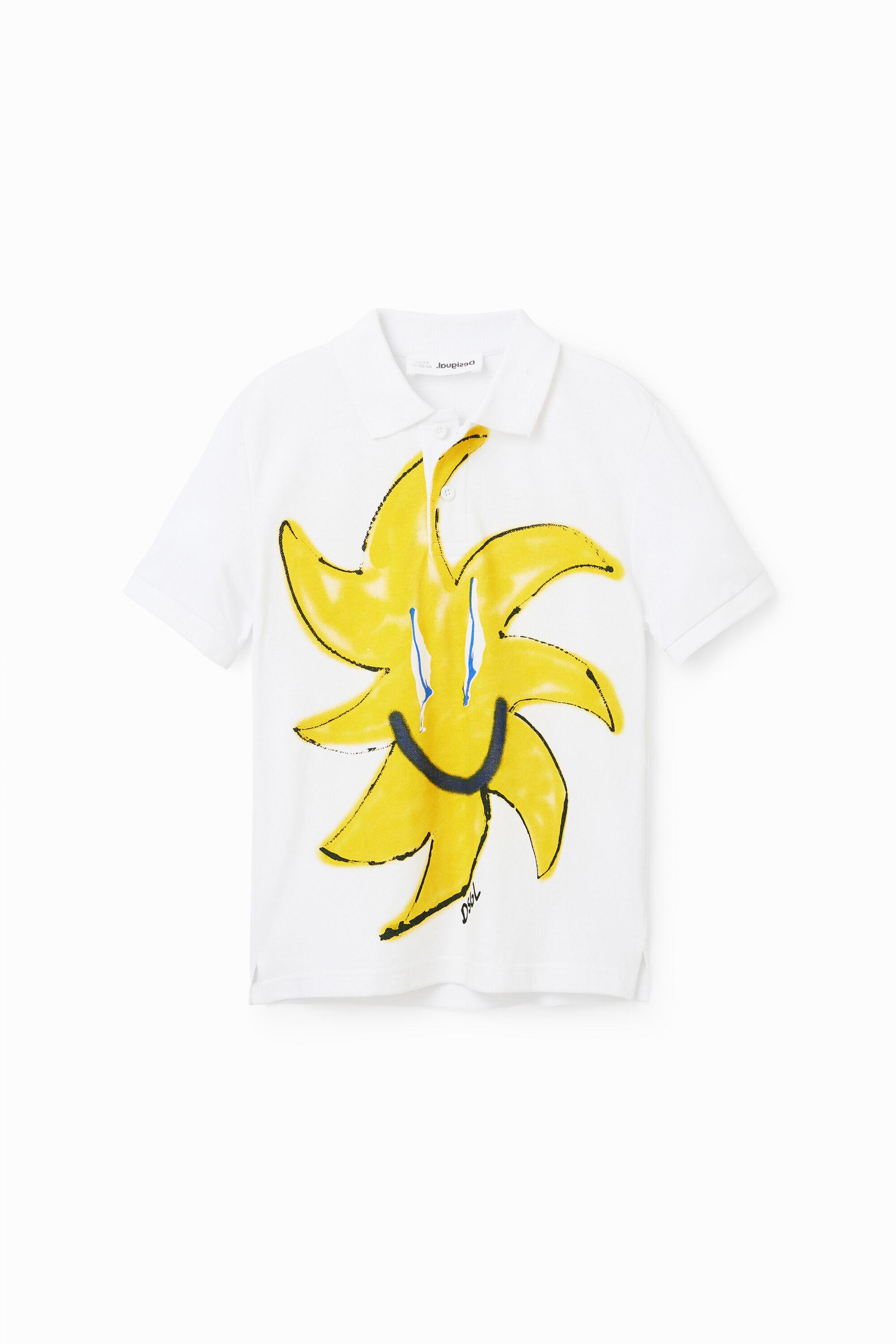Sun knit polo shirt by DESIGUAL