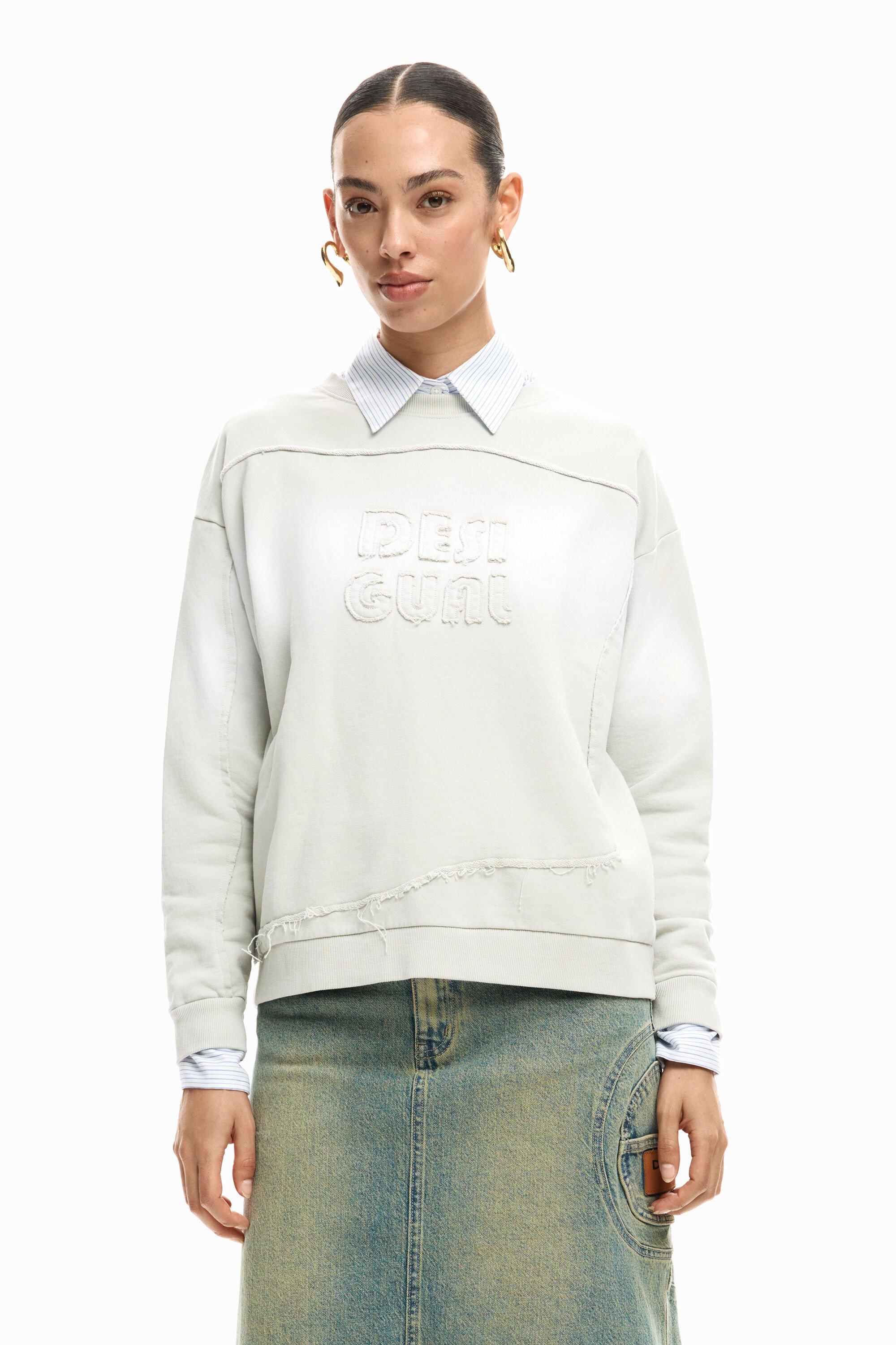 Sweatshirt with gradient logo by DESIGUAL