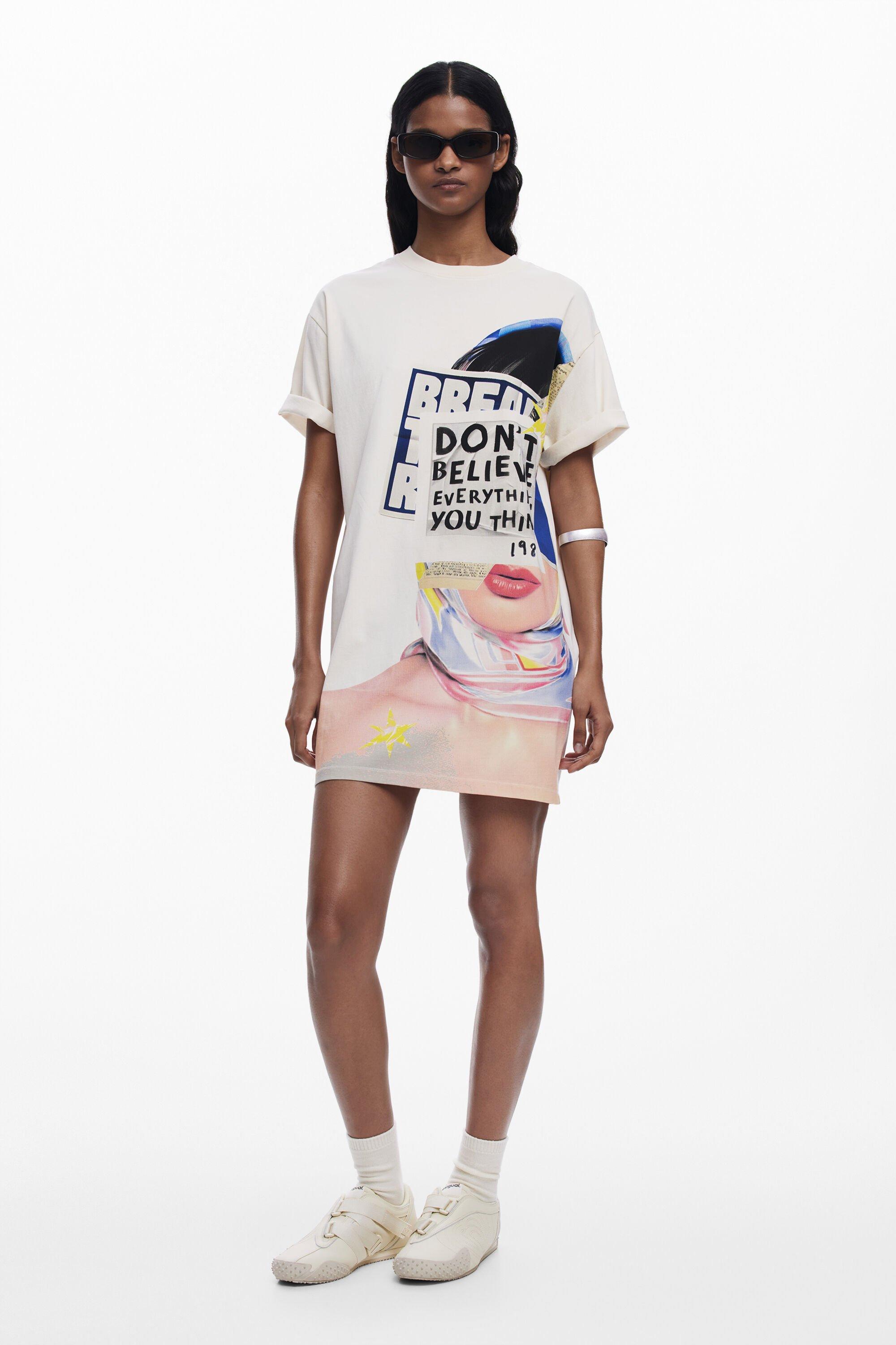 T-shirt style dress by DESIGUAL