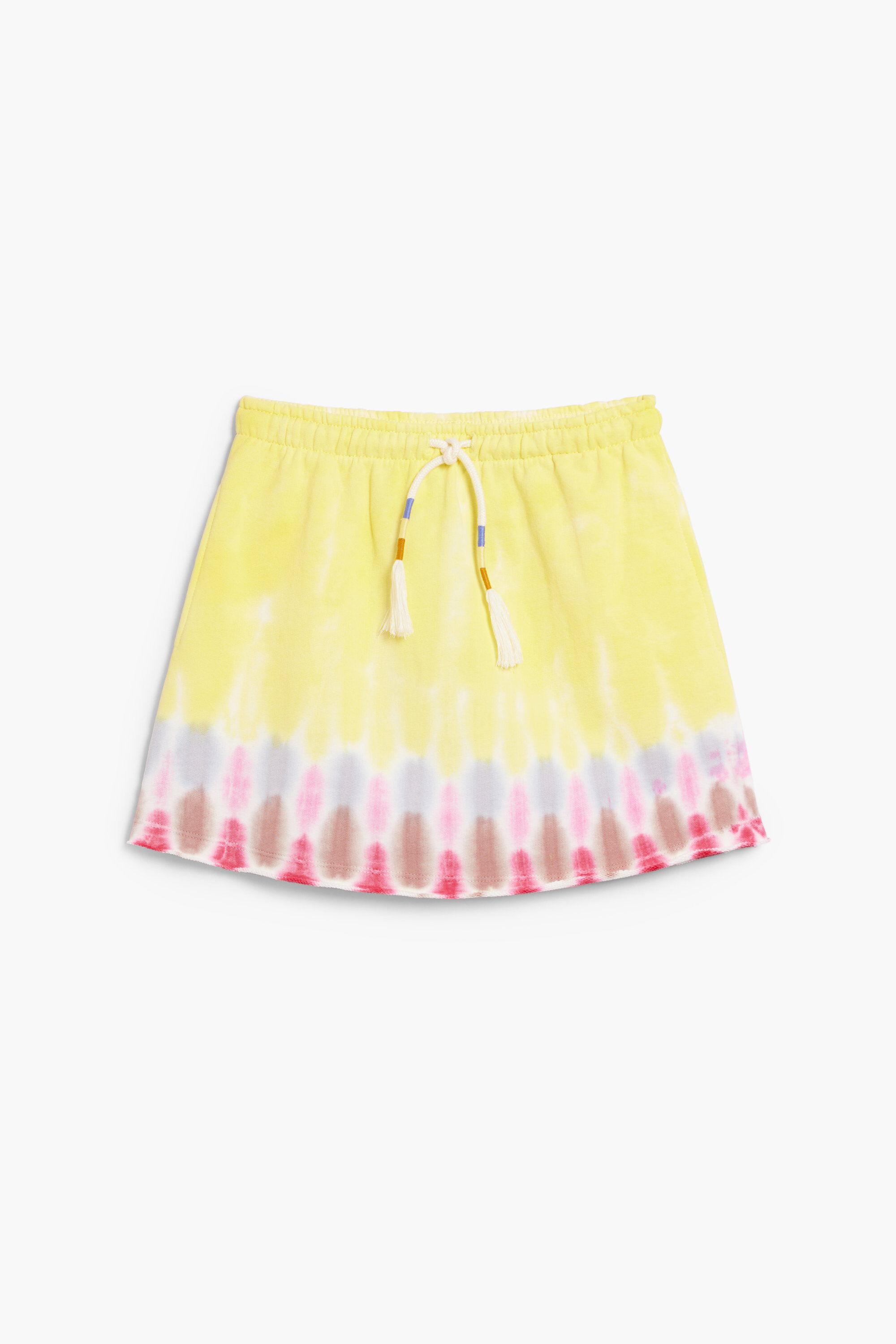Tie-dye skirt with elastic by DESIGUAL