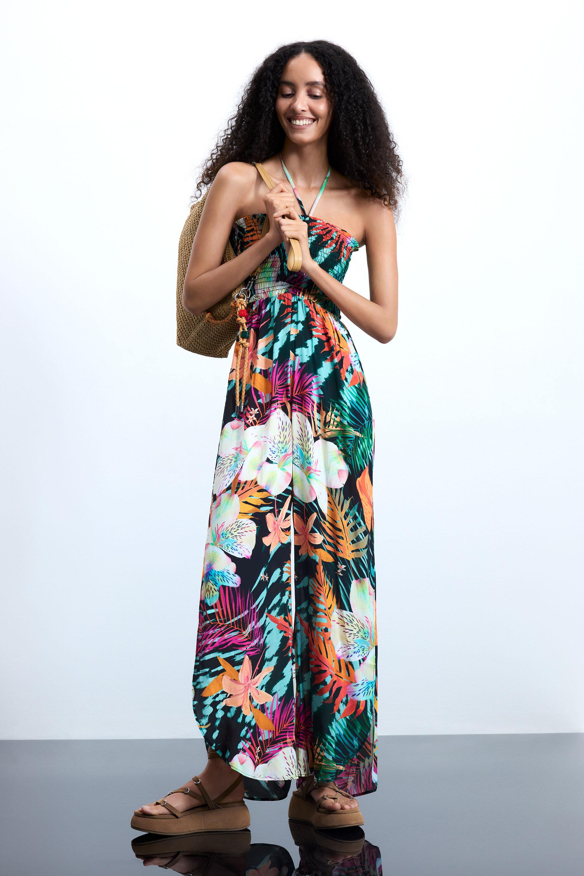 Tropical printed jumpsuit by DESIGUAL