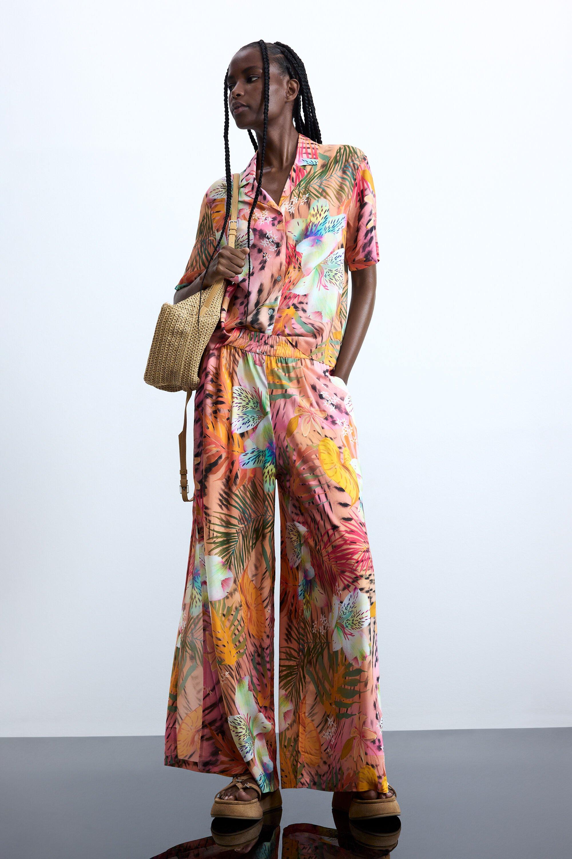 Tropical trousers by DESIGUAL