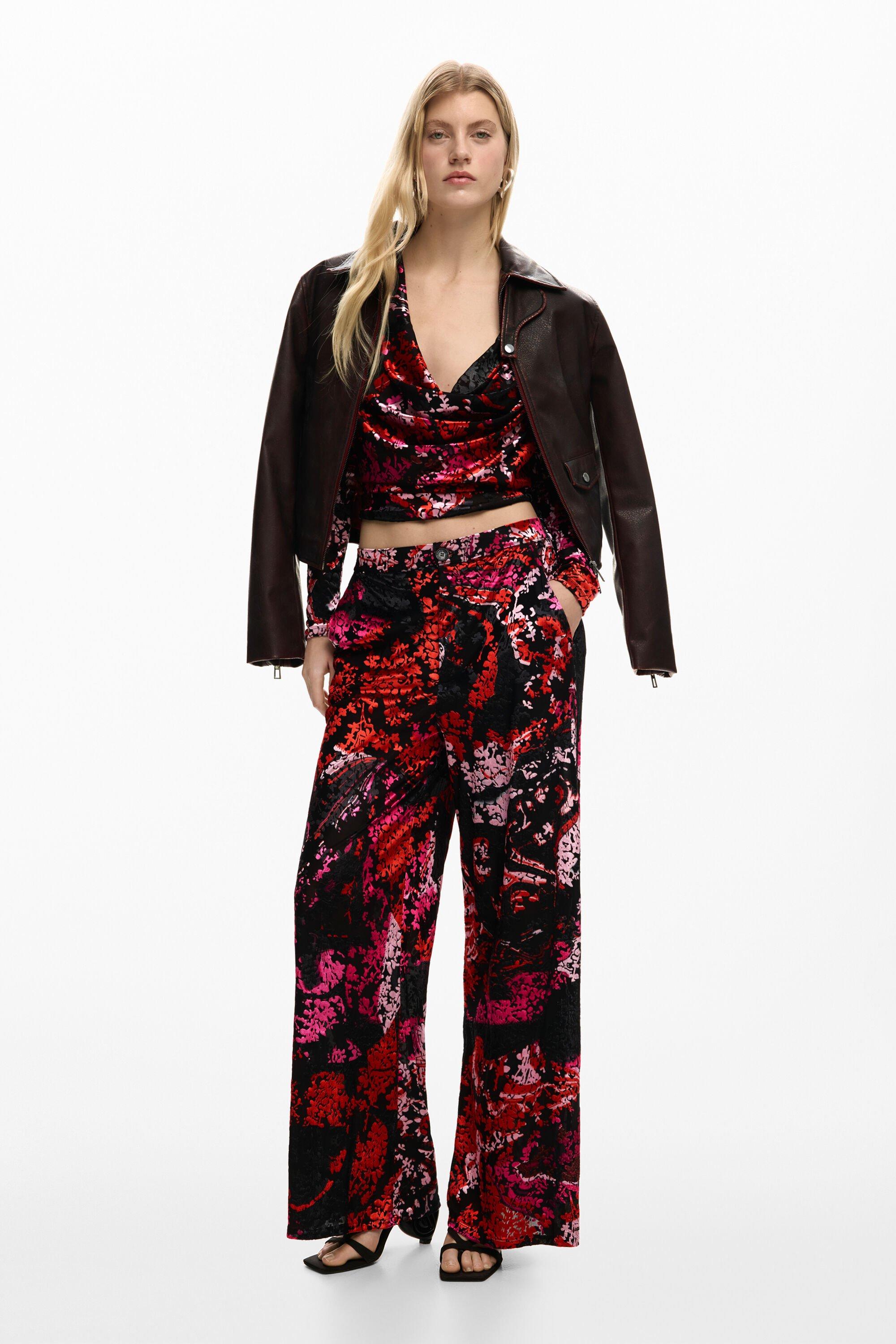 Trousers designed by mr. christian lacroix by DESIGUAL