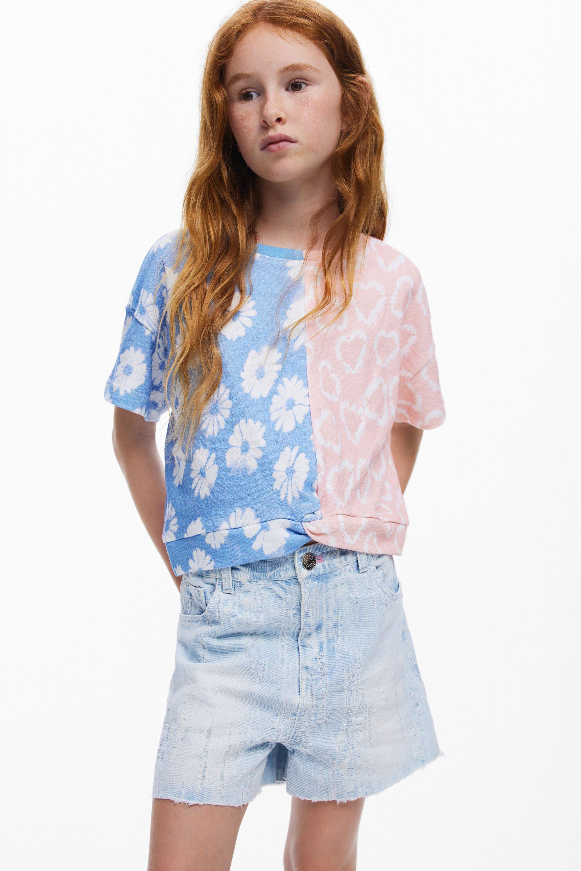 Two-tone T-shirt by DESIGUAL