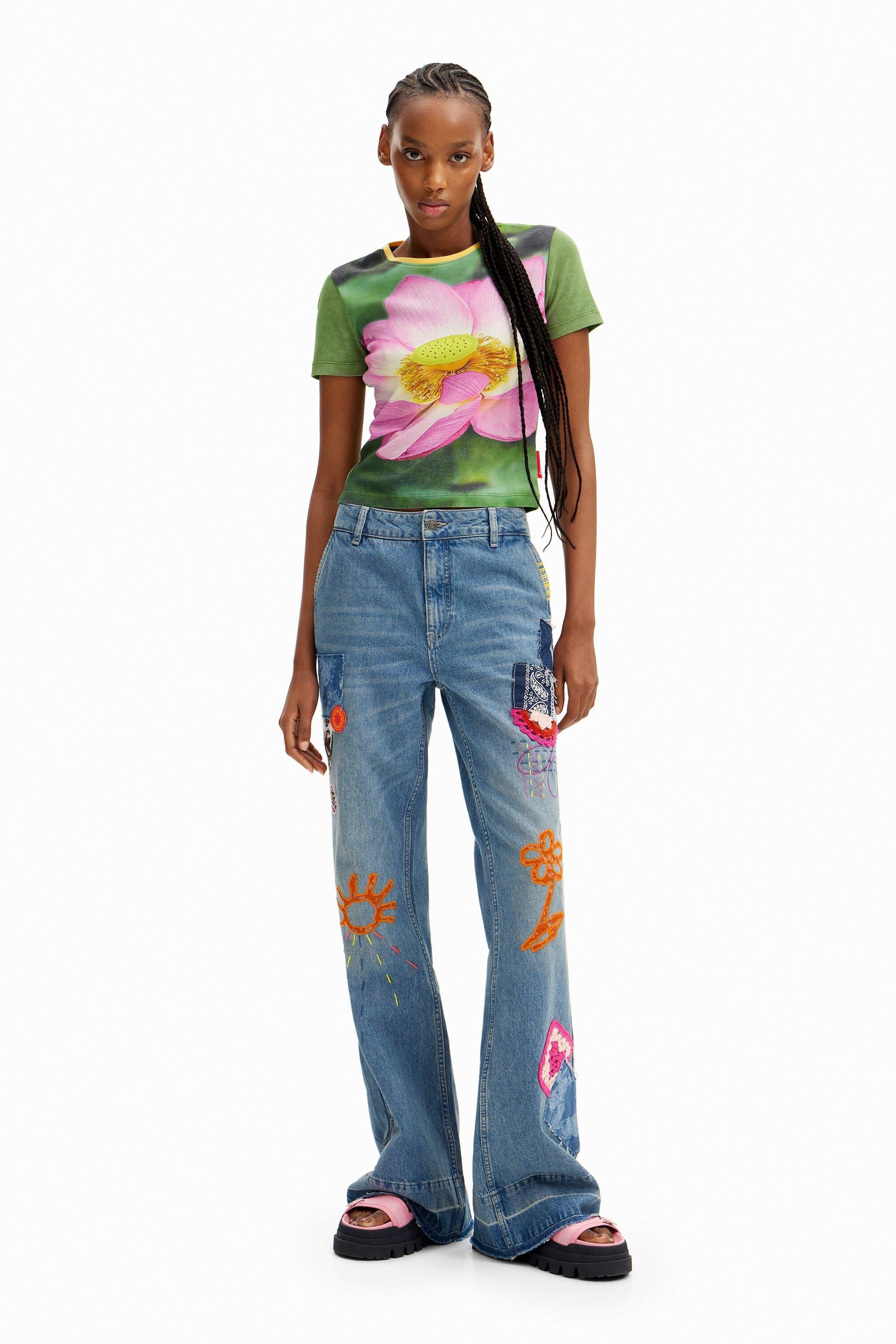 Tyler McGillivary flared jeans by DESIGUAL