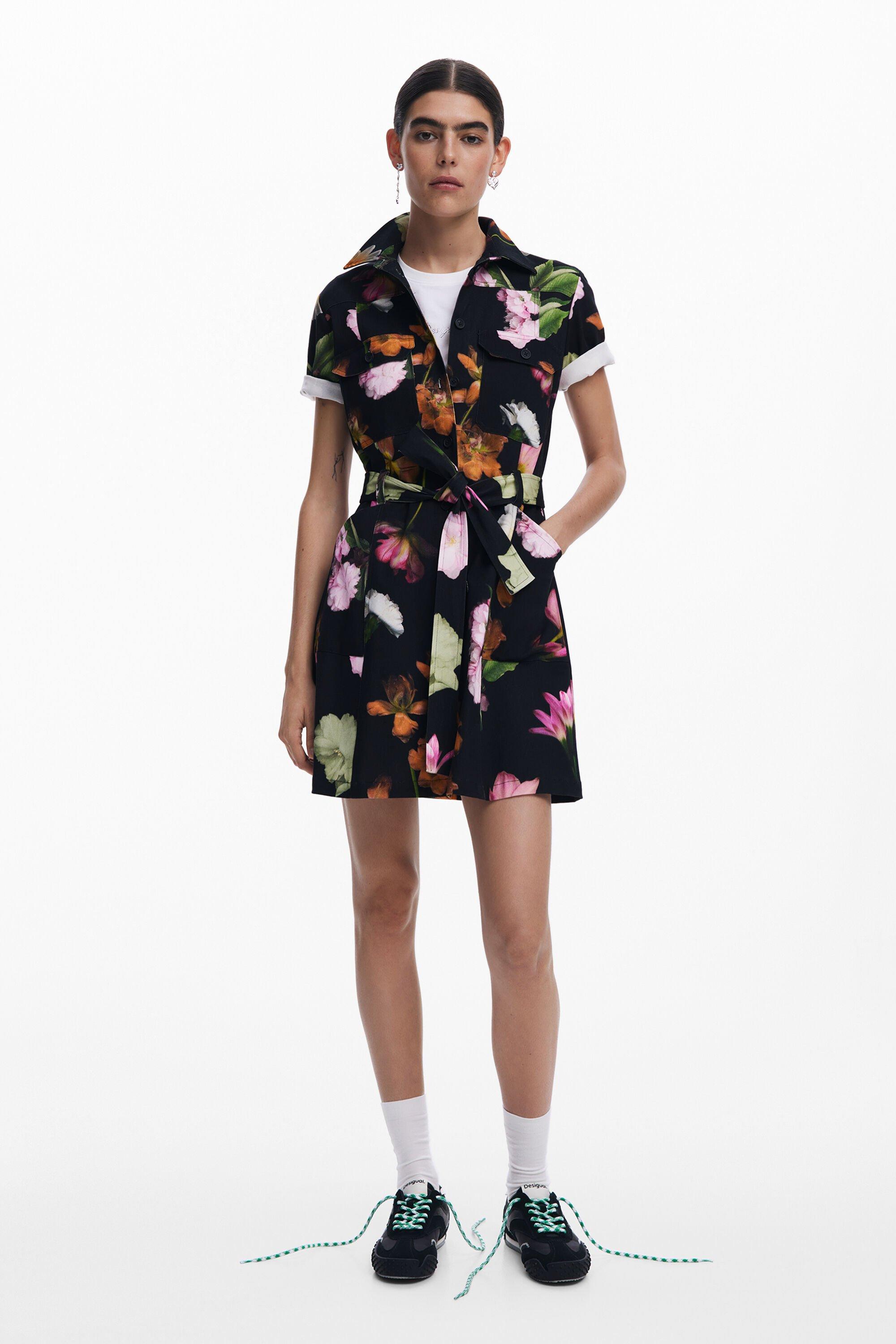 Utility shirt dress by DESIGUAL