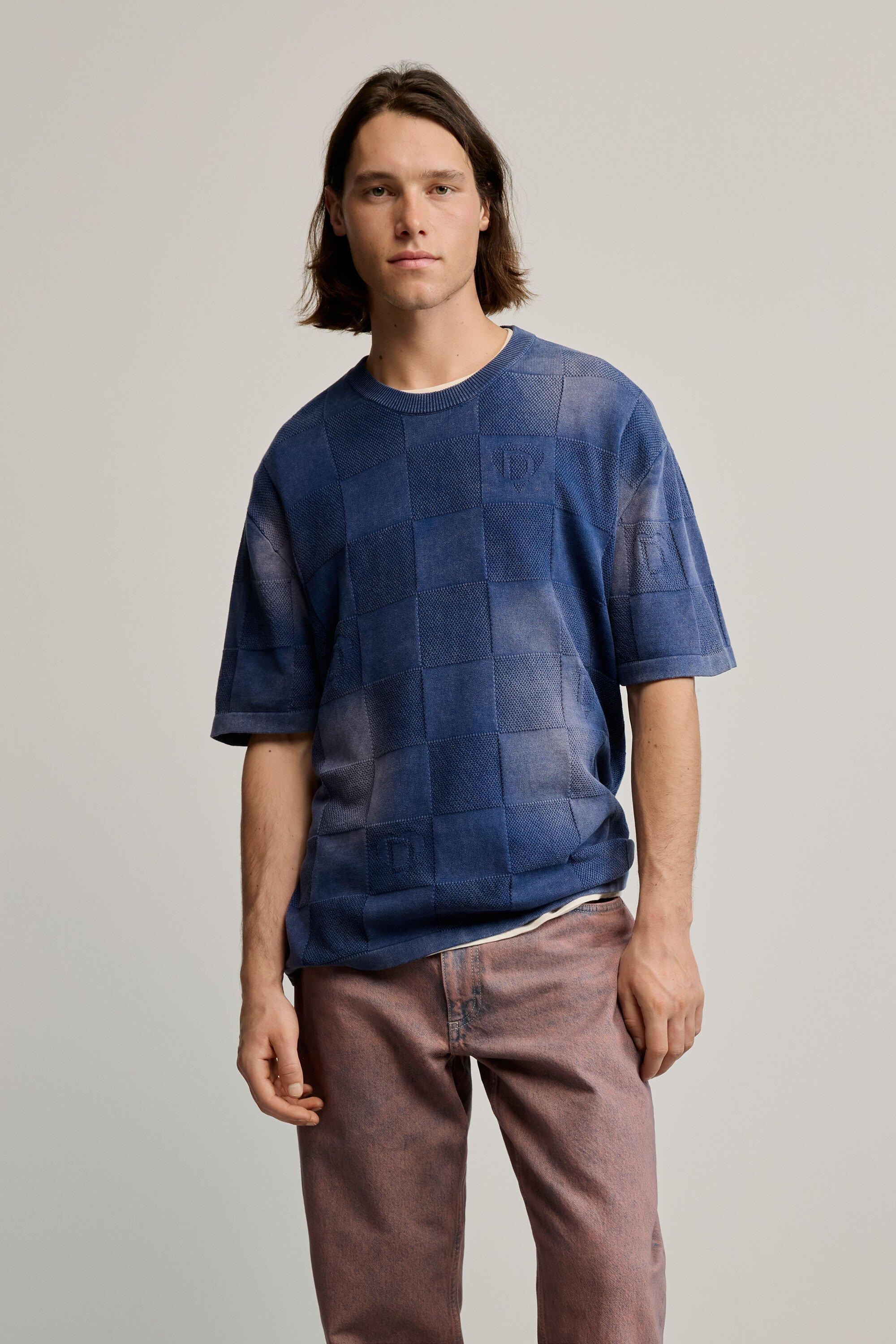 Washed-effect T-shirt by undefined