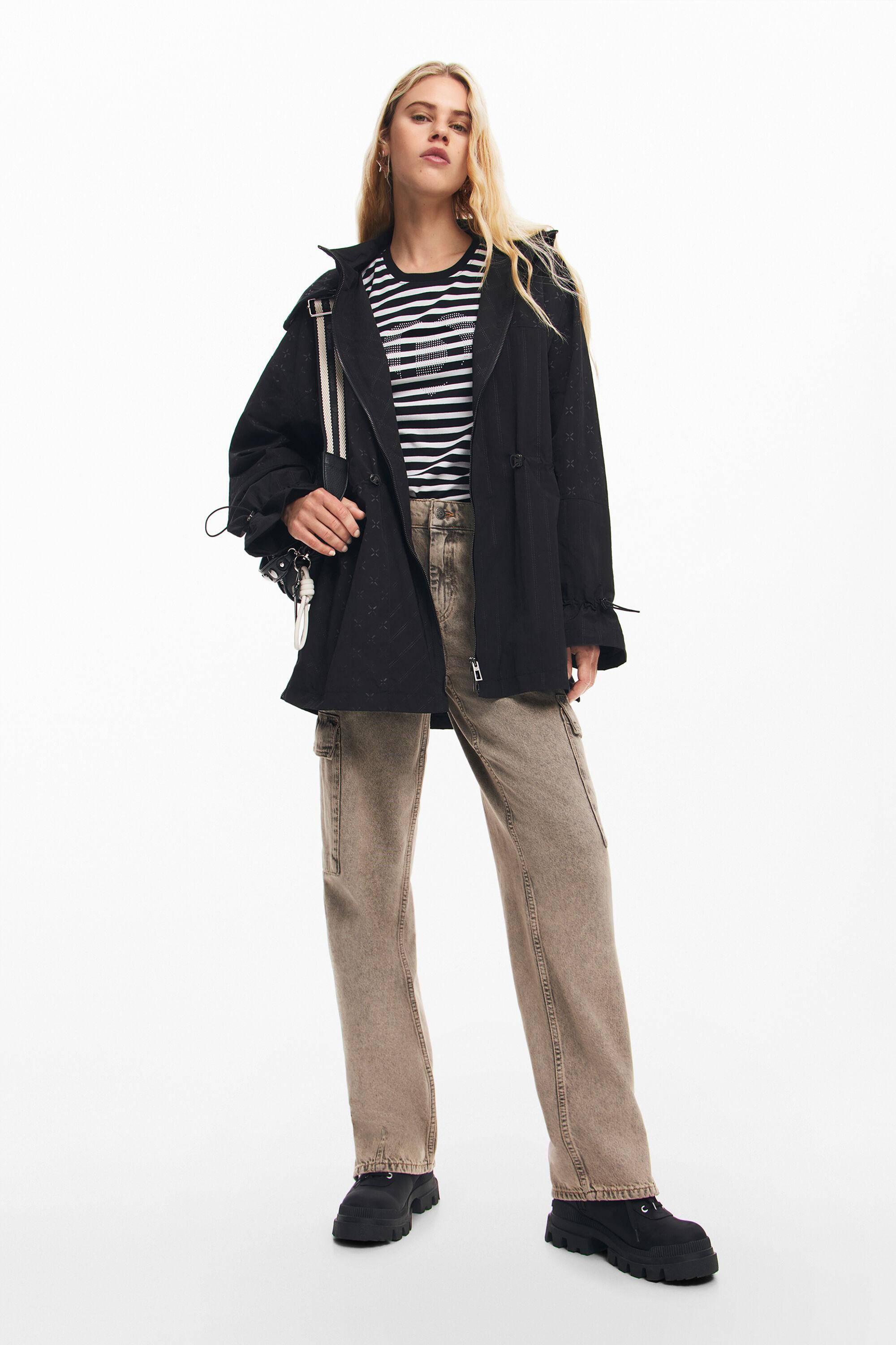 Waterproof parka hood by DESIGUAL