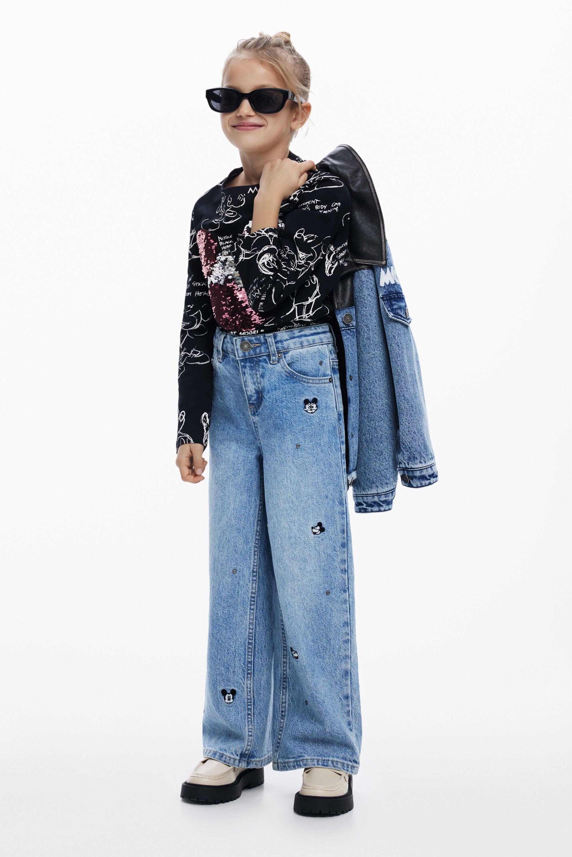 Wide Mickey™ jeans by DESIGUAL
