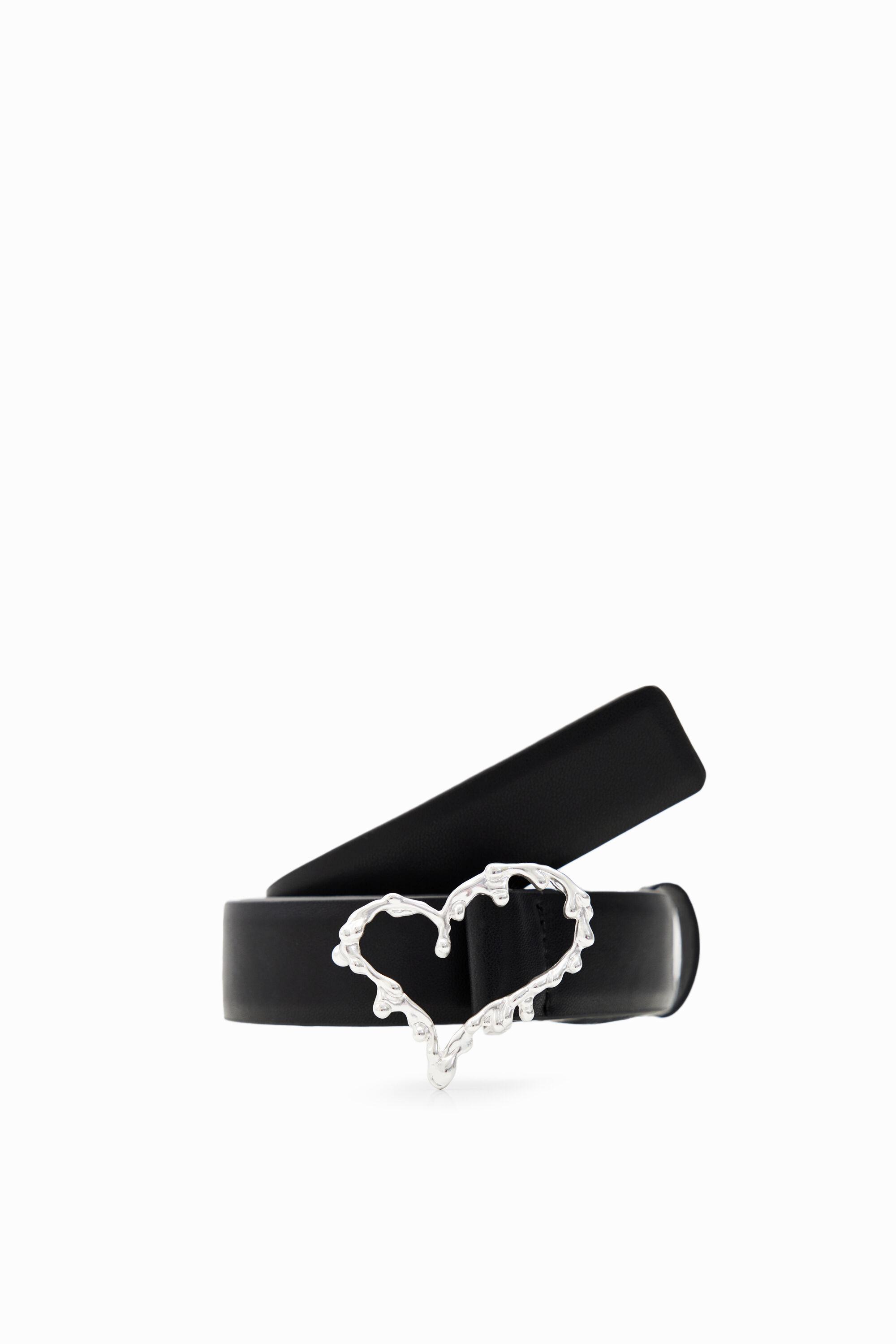 Zalio leather belt by DESIGUAL