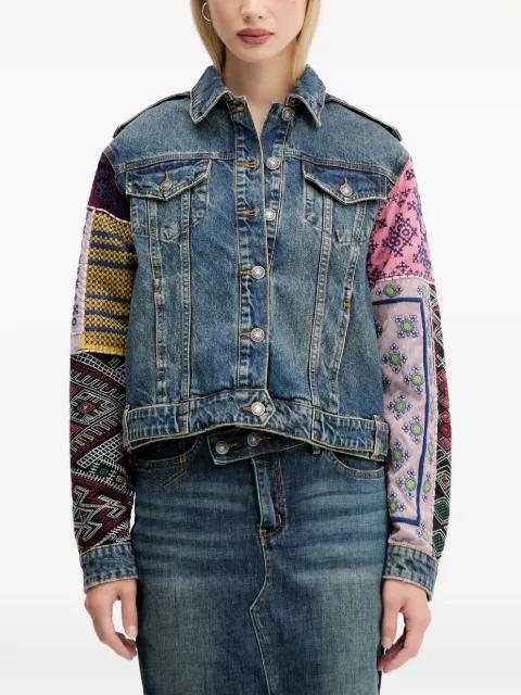 button denim jacket by DESIGUAL