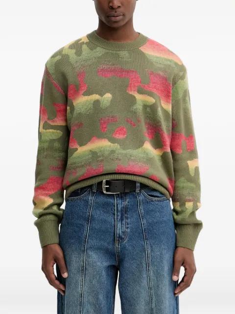 camouflage sweater by DESIGUAL