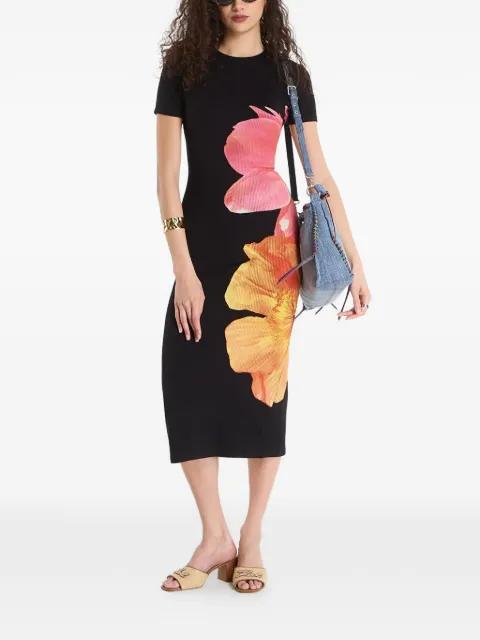 floral-print midi dress by DESIGUAL