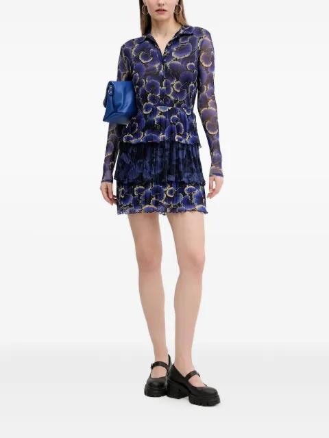 floral-print pleated dress by DESIGUAL