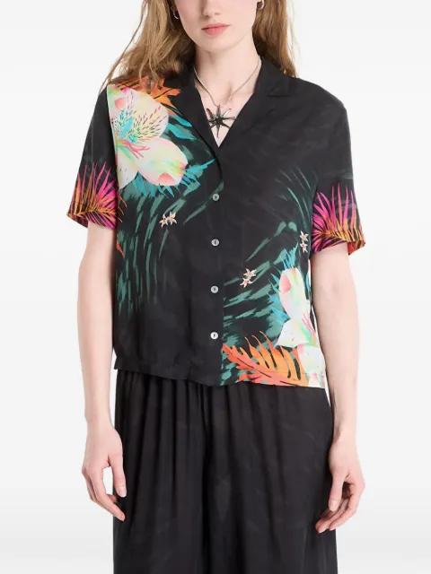 floral-print short-sleeve shirt by DESIGUAL