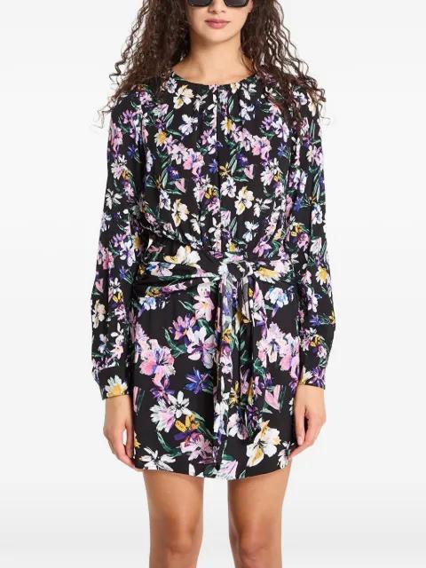 floral-print tie-waist dress by DESIGUAL