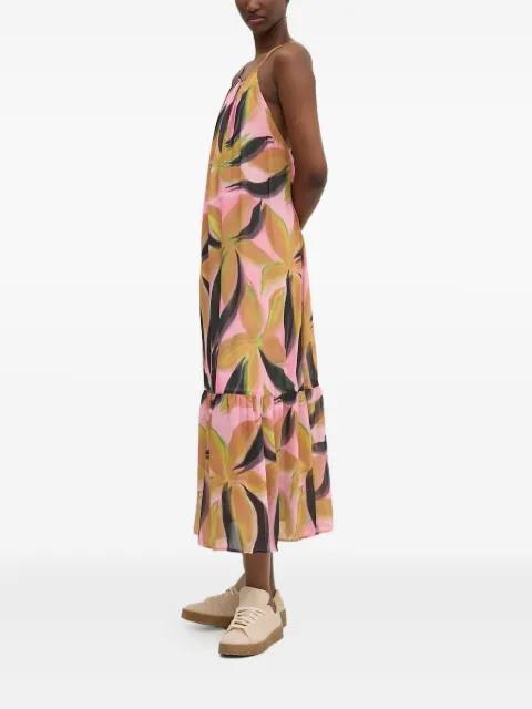 floral-print tiered dress by DESIGUAL