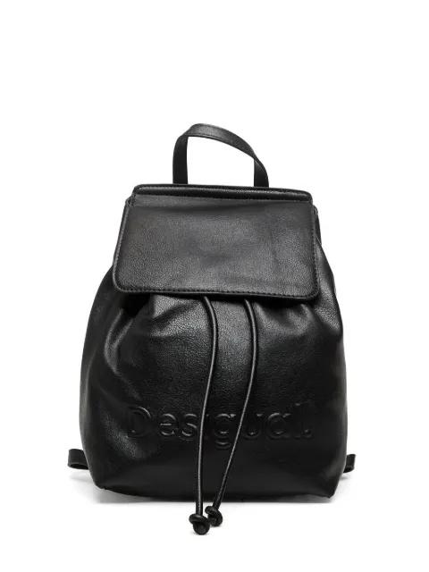 medium logo-embossed backpack by DESIGUAL