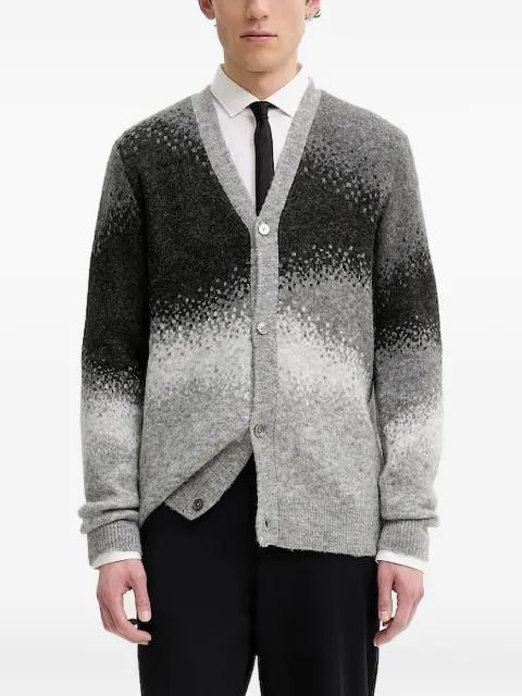 ombre speckled cardigan by DESIGUAL
