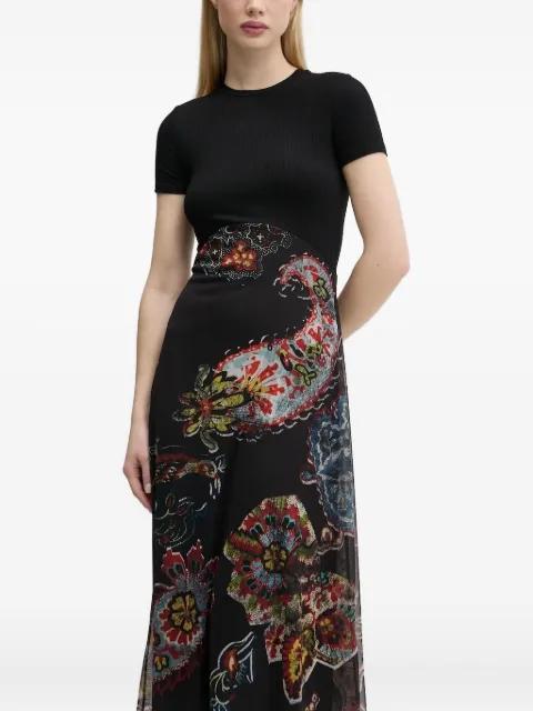 paisley-print dress by DESIGUAL