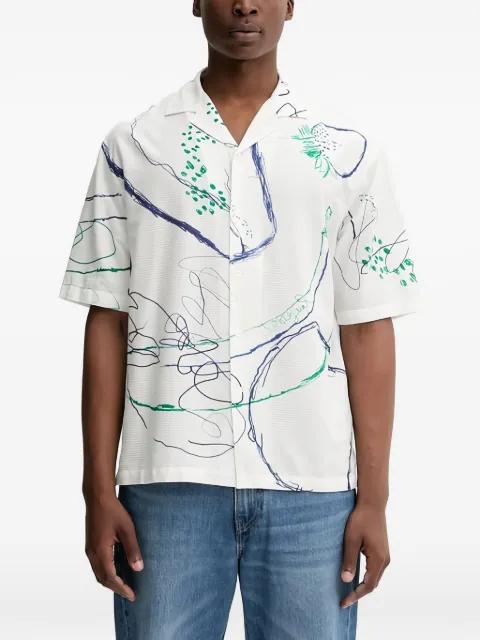 printed short-sleeve shirt by DESIGUAL