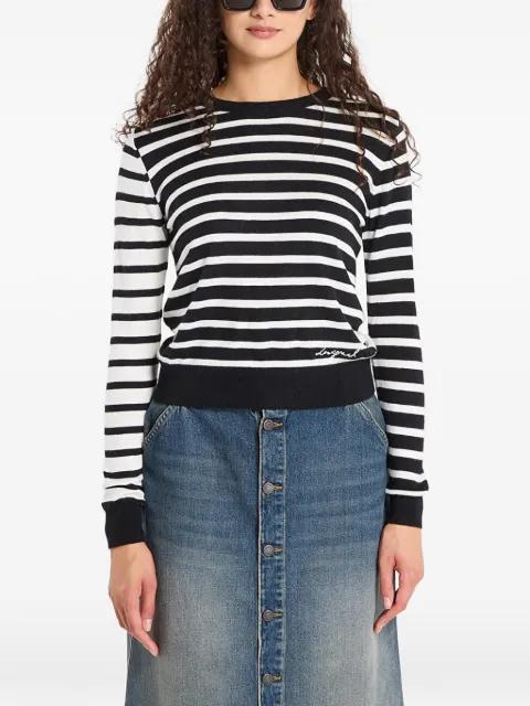 stripe-pattern sweater by DESIGUAL