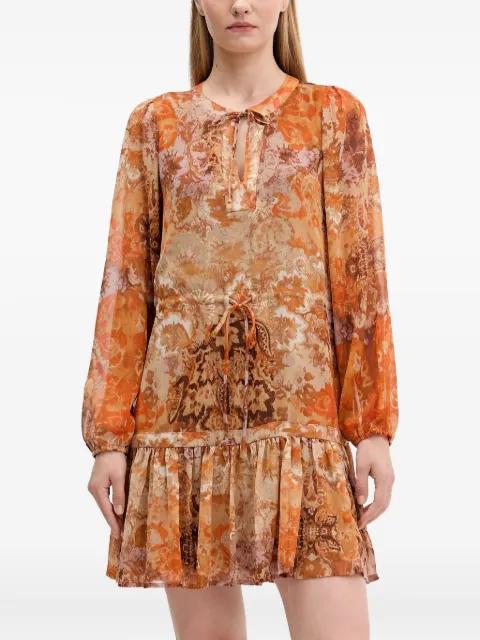 tie-neck dress by DESIGUAL