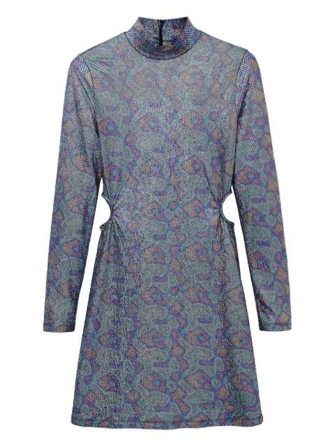 turtleneck cut-out mini day dress by DESIGUAL