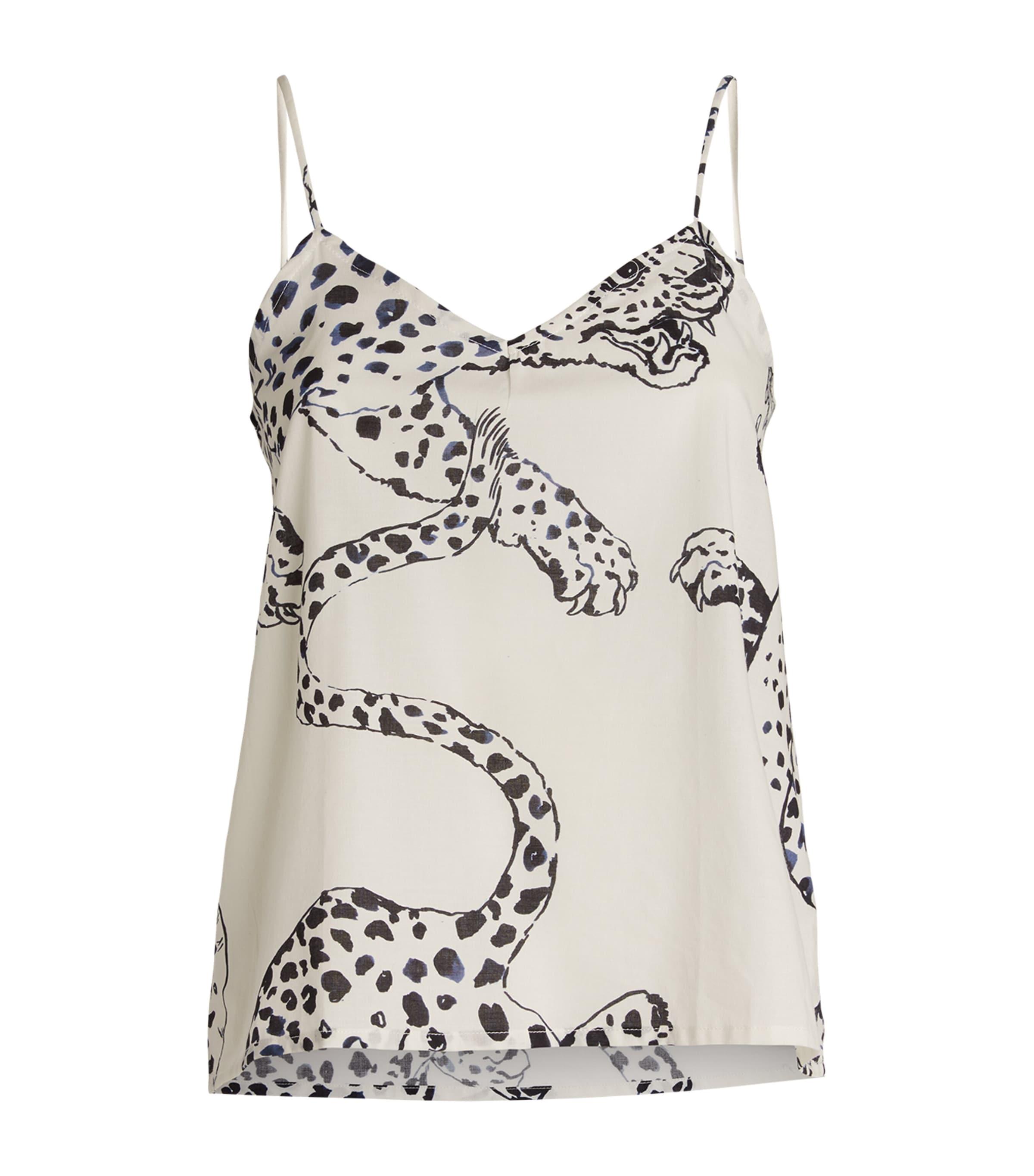 Desmond & Dempsey Jaguar Print Camisole by DESMOND&DEMPSEY