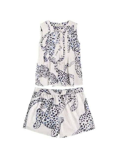 Jag printed cotton pyjamas by DESMOND&DEMPSEY