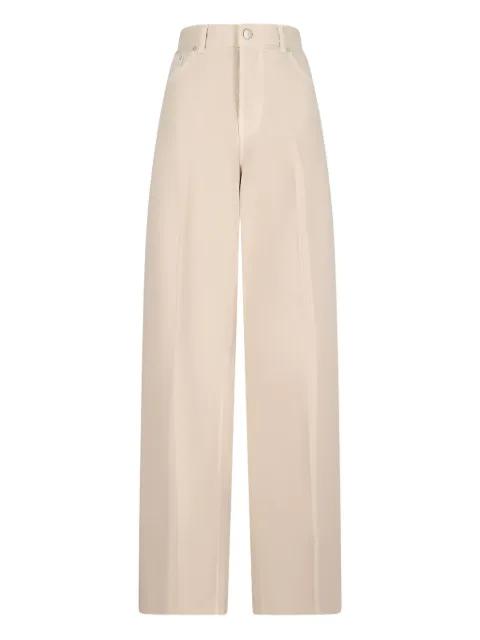Bethany wide-leg twill trousers by DESTIN