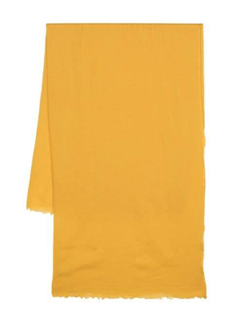frayed-edge scarf by DESTIN