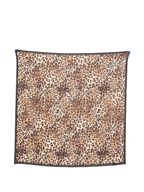 leopard-print scarf by DESTIN