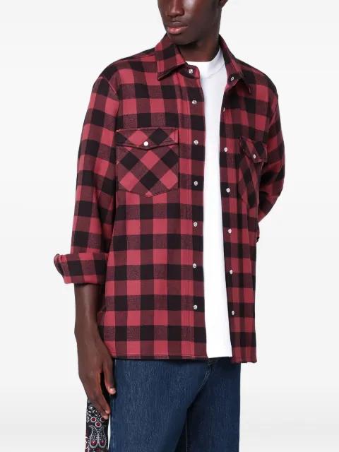 plaid wool shirt by DESTIN