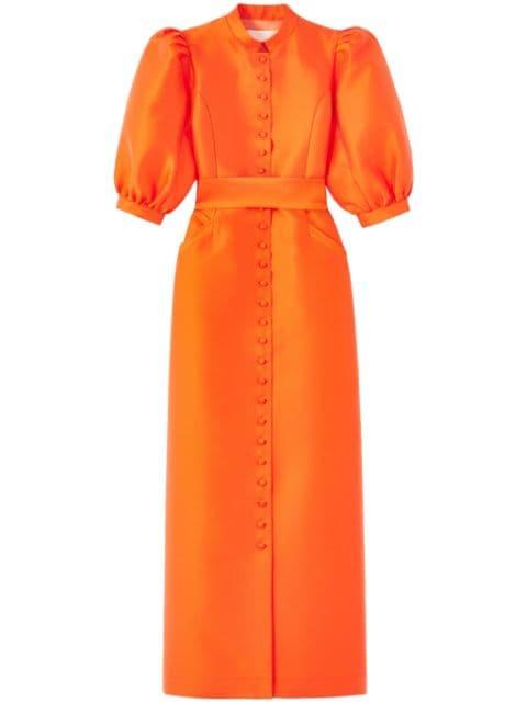 Amoako satin midi dress by D'ESTREE