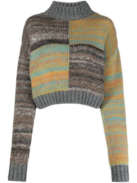 Damien mélange-knit jumper by D'ESTREE