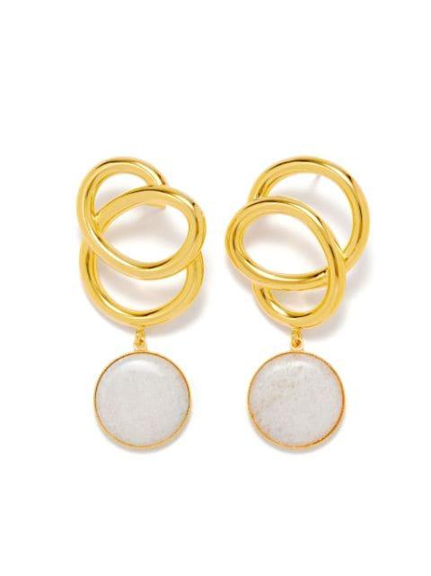 Sonia Icon Stone earrings by D'ESTREE