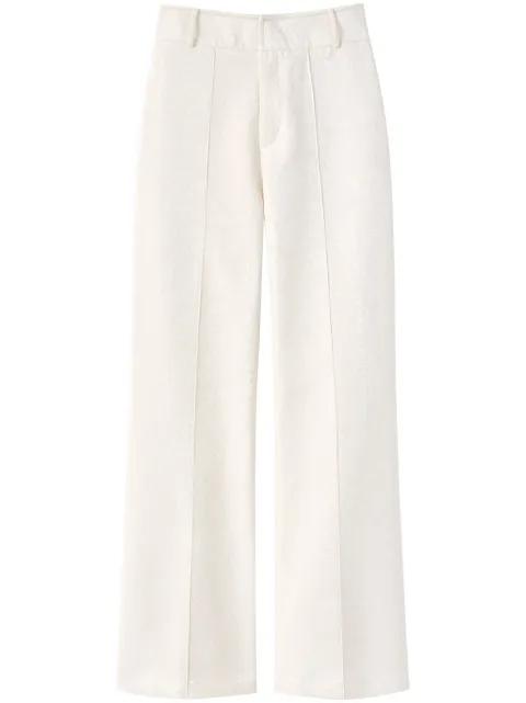 Yoshi jacquard trousers by D'ESTREE