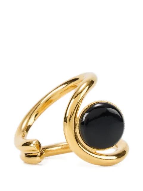 stone detail ring by D'ESTREE