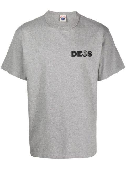 Ankor logo-print T-shirt by DEUS EX MACHINA
