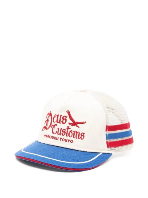Beep-Beep embroidered trucker hat by DEUS EX MACHINA